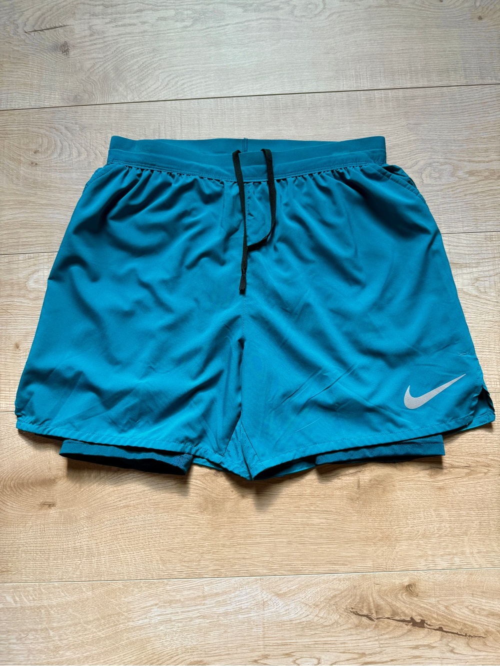 Men's Nike Flex Stride 2-in-1 Running Shorts | 904456-301 | Small | Teal | NWOT